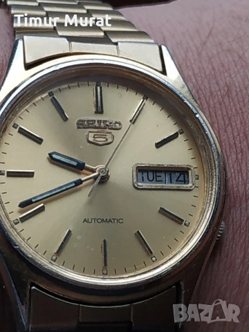 предлага се мъжки часовник Сейко 5 автоматик рядак и търсен модел , снимка 9 - Мъжки - 53093172