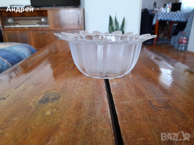 Стара стъклена купа #5