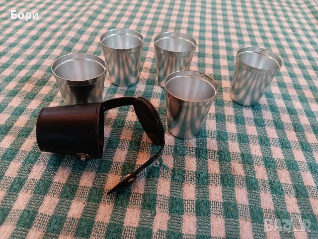 Метални чаши к-т, снимка 3 - Други ценни предмети - 42029653