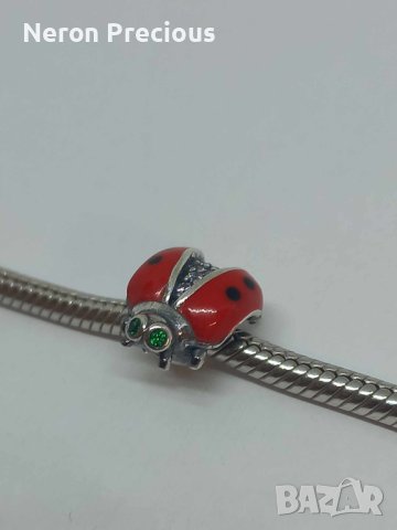 Сребърни мъниста талисмани за гривна Пандора, снимка 2 - Гривни - 42654608