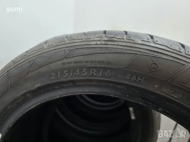 4бр летни гуми 215/45/15 DUNLOP L06714 , снимка 6 - Гуми и джанти - 56324405