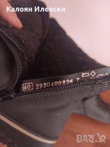 Зимни обувки Rieker, снимка 5 - Дамски боти - 53589925