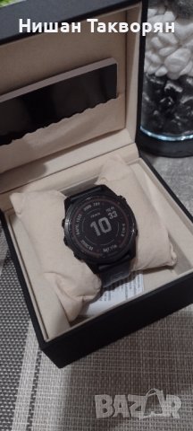 Garmin fenix 7s sapphire solar , снимка 1 - Смарт часовници - 39559574