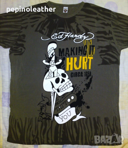 Don Ed Hardy by Christian Audigier - дънки, тениски, блузи, суичъри, шапки, бански, снимка 2 - Тениски - 53623526