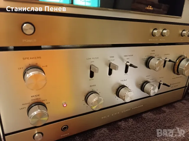Kenwood KA-4004/KT-4005 Vintage Stereo System , снимка 4 - Ресийвъри, усилватели, смесителни пултове - 49673114
