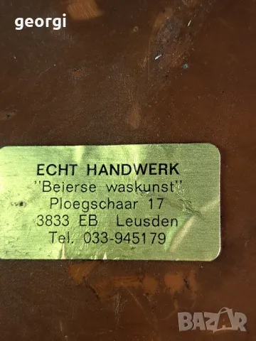 Холандско пано за стена отливка  21/3, снимка 5 - Декорация за дома - 49175808