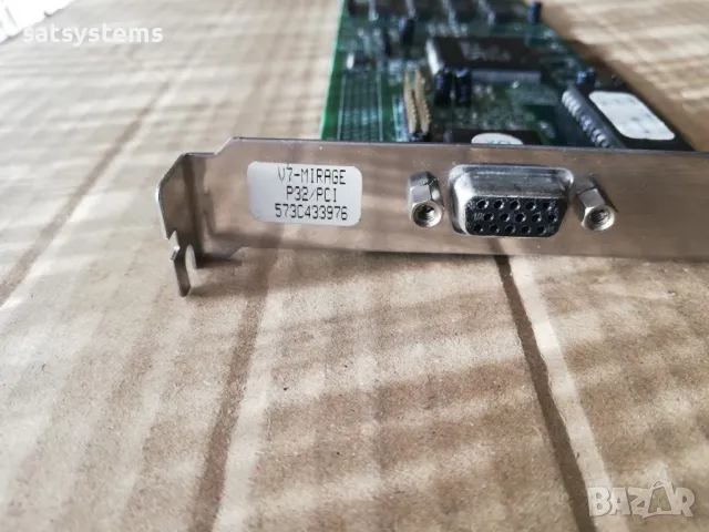 Видео карта SPEA V7 Mirage P32 S3 Trio32P 2MB PCI , снимка 7 - Видеокарти - 47899307