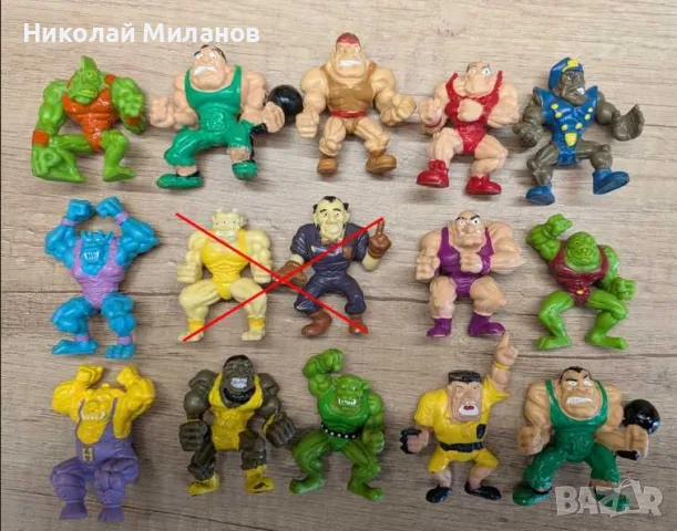 Разбойници | Monster wrestlers in my pocket