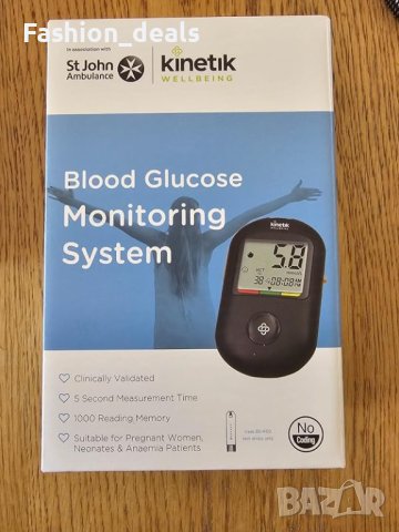 Нова Kinetik Wellbeing Система за мониторинг на кръвната глюкоза, снимка 5 - Медицинска апаратура - 42157992