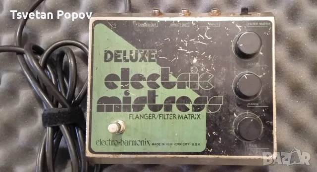 1980 ELECTRO-HARMONIX Deluxe Electric Mistress V2 220v flanger