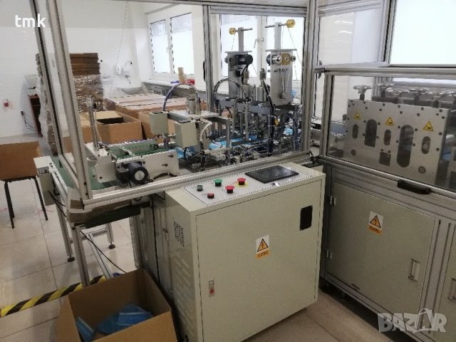 поточна линия за производство на медицински маски Automatic Mask Machine, снимка 6 - Други машини и части - 42066368