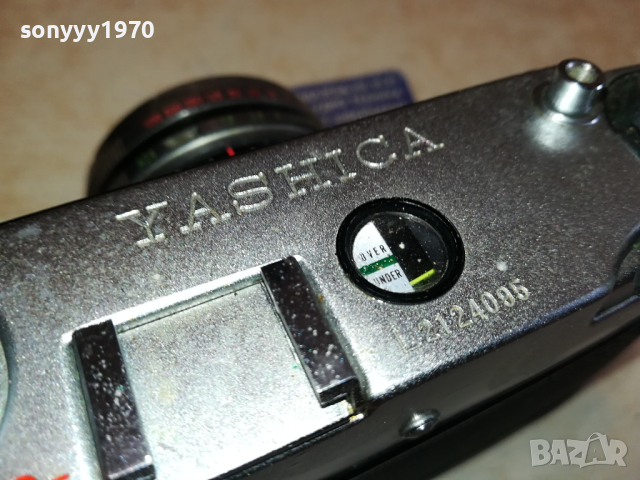 YASHICA LYNX-1000 MADE IN JAPAN-ВНОС SWISS 1703241141, снимка 18 - Фотоапарати - 44804463