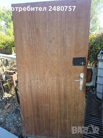 Дървена входна врата, снимка 3 - Входни врати - 51790200