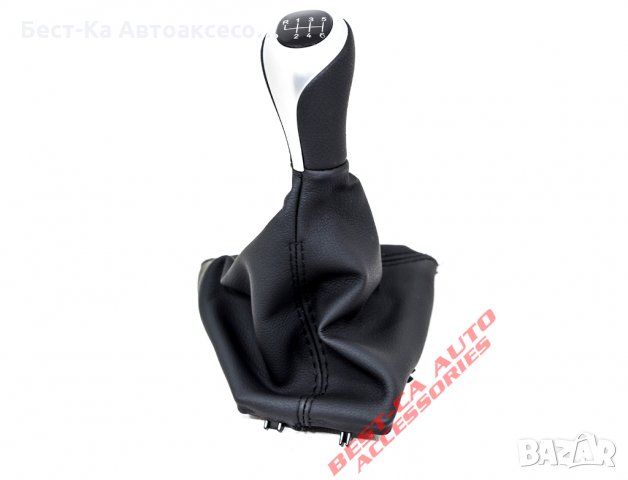 Топка за скоростен лост с маншон БМВ/BMW F30 F31 F32 F33 F34 F35 F36 6 - скорости, снимка 2 - Аксесоари и консумативи - 33672055