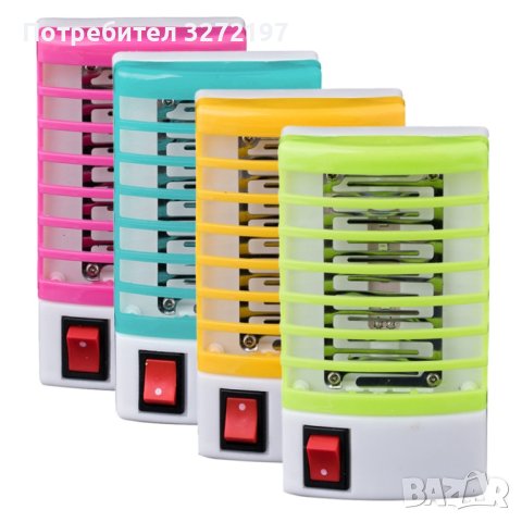 Мини лампа против комари/насекоми +LED нощна лампа , снимка 8 - Други стоки за дома - 41715411