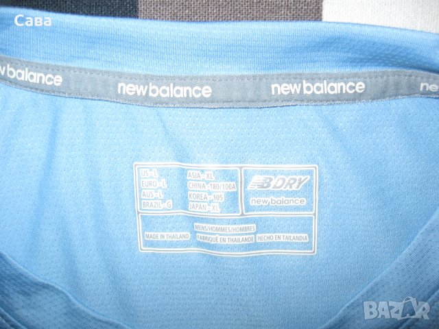 Тениска NEW BALANCE  мъжка,Л, снимка 1 - Тениски - 42050640