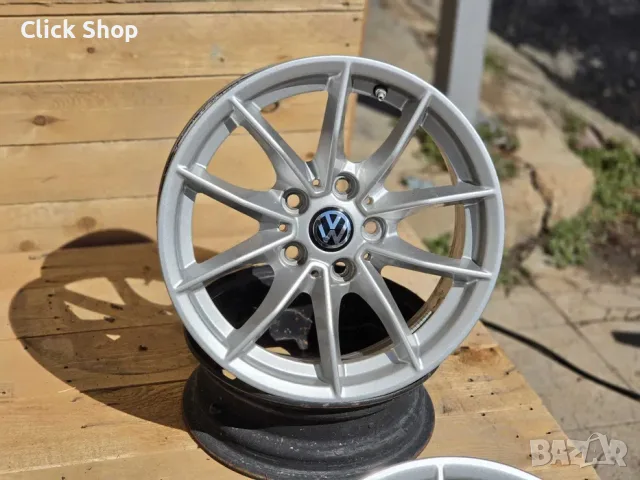 5х112 Джанти Лети 16 цола VW Sharan Tiguan Passat Фолксваген, снимка 3 - Гуми и джанти - 56185118