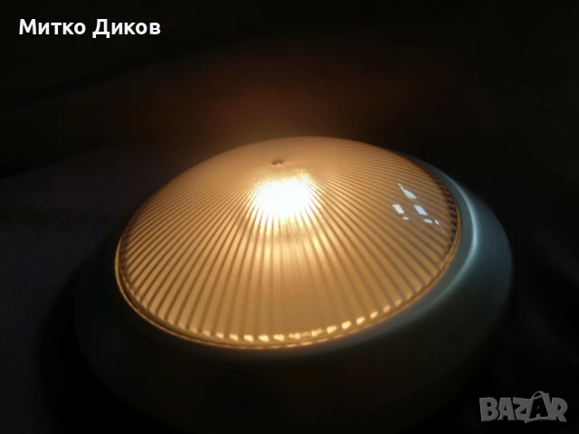 Светодиоден нов сензорен плафон на ерии от 1 до 6 мин с натискбат, снимка 9 - Други стоки за дома - 51009231
