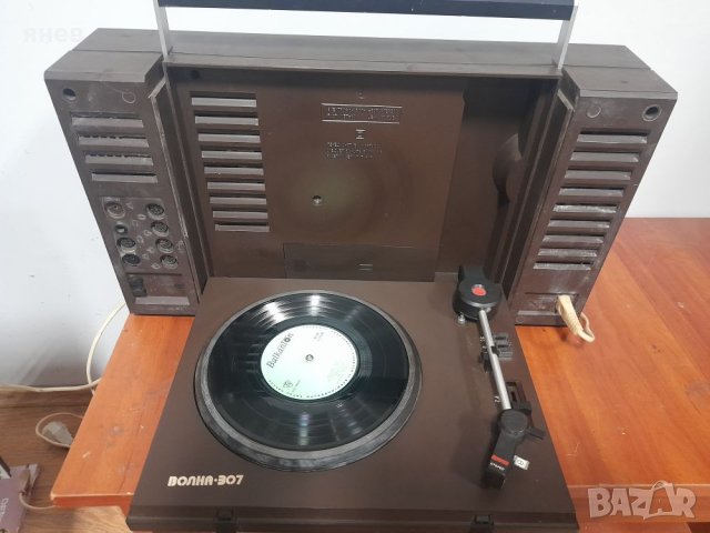 Преносим грамофон ,,Волна 307", снимка 5 - Аудиосистеми - 38799982