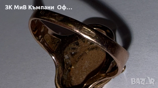 Уникален златен пръстен РУСКИ - 4.51гр. - 14К, снимка 5 - Пръстени - 52954275