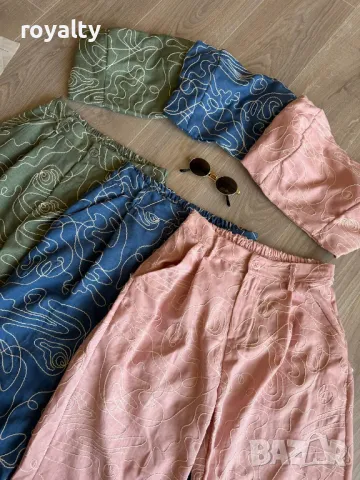 Стилни дамски комплекти Различни цветове , снимка 4 - Комплекти - 50393734