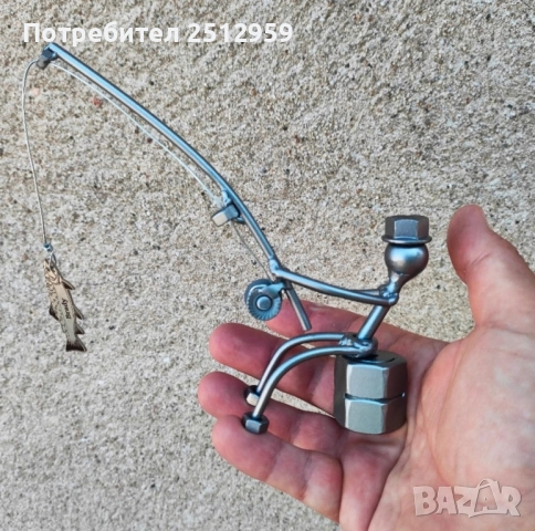 Метални фигури от болтове и гайки, снимка 11 - Статуетки - 51992574