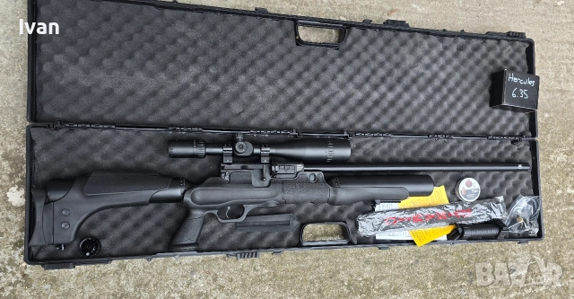 Hatsan Hercules 666 PCP 6,35мм въздушна пушка, снимка 11 - Въздушно оръжие - 52706512