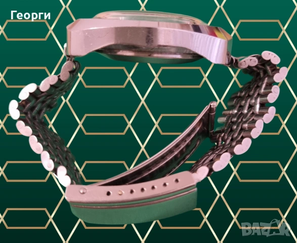 Мъжки ръчен часовник POLJOT с 23 камъка, автоматичен, работещ, снимка 5 - Мъжки - 53061950