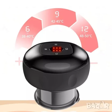 Електрически вакуумен вендузен масажор, Антицелулитен за отслабване, снимка 10 - Масажори - 52163547