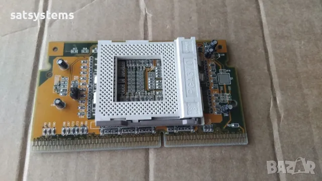 370CPU Adapter Card Acorp VER:1.0 Socket 370, снимка 7 - Други - 49189217