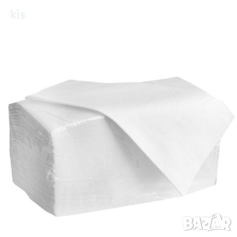 Двупластови хартиени фризьорски кърпи Air-laid - 100 бр., снимка 1 - Фризьорски принадлежности - 41712003