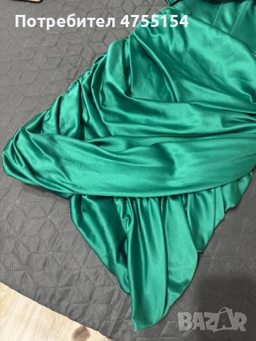 Официална сатенена рокля/ бална, снимка 3 - Рокли - 53713769