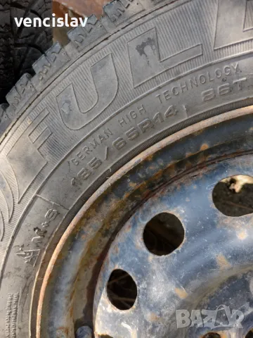 Продавам четири броя джанти със зимни гуми , снимка 2 - Гуми и джанти - 47329733