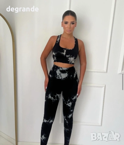 Спортен комплект от 2 части Клин с Бюстие , снимка 4 - Спортни екипи - 53685853