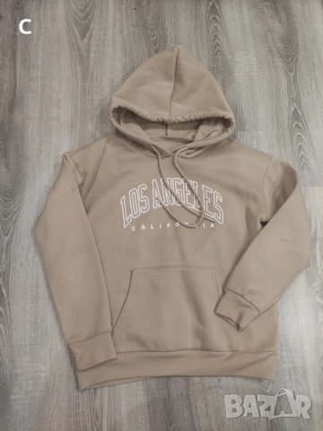 Спортно худи лека вата М размер 