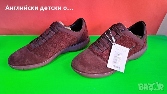 Английски детски маратонки естествена кожа-GEOX , снимка 3 - Детски маратонки - 40208416
