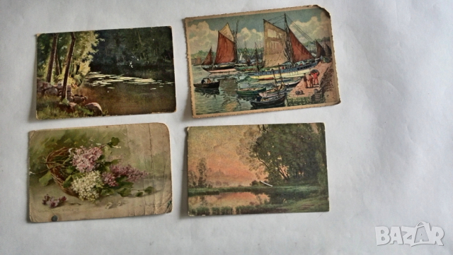 стари френски пощенски картички, снимка 18 - Филателия - 36338090