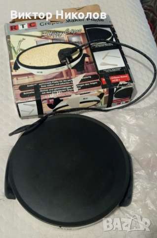  Уред за палачинки RTC Austria Happy Crêpes, снимка 2 - Гофретници - 53609435