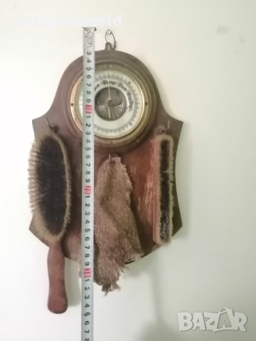 19 Век Рядък Английски Трюмен Морски БАРОМЕТЪР, снимка 6 - Антикварни и старинни предмети - 41594905
