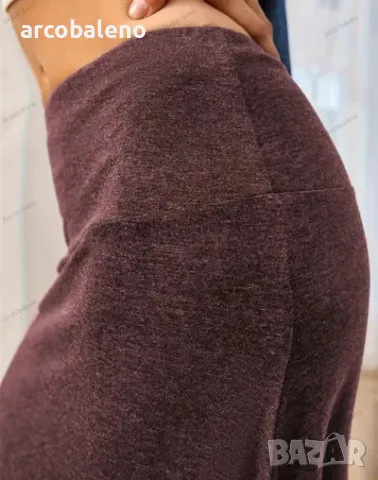 Едноцветна трикотажна дамска пола, 5цвята , снимка 14 - Поли - 48444083