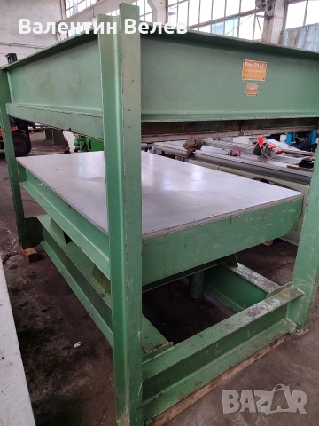 топла преса за врати и фурнир затопляне с електрически нагреватели с размери 2250мм.х 1200мм., снимка 7 - Други машини и части - 53273092