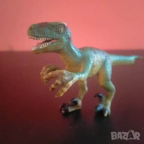 Колекционерска фигурка Schleich Dinosaurs Velociraptor 2003г 73527, снимка 7 - Колекции - 41982838