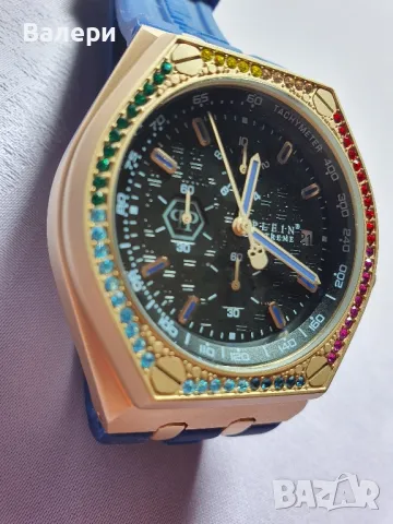 Часовник Philipp Plein 100% Оригинал, снимка 2 - Мъжки - 50072714