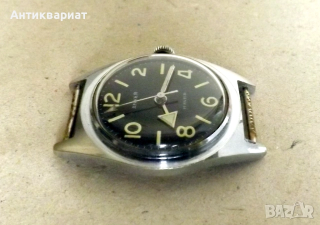 Стар водолазен часовник ANKER 17 Rubis / 35 мм, снимка 5 - Мъжки - 51585991