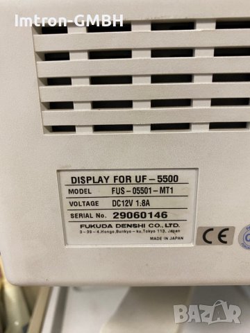 видеозон ултразвуков ехограф FUKUDA DENSHI  UF-5500 Diagnostic Ultrasound , снимка 8 - Медицинска апаратура - 44323275