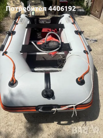 Лодка с мотор ,сонар и жилетка, снимка 13 - Воден транспорт - 50409535