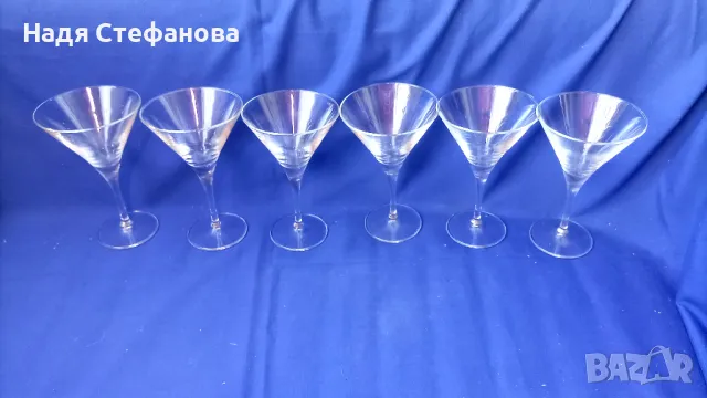 Стилни класически чаши за коктейли 6 бр, снимка 5 - Чаши - 47589493