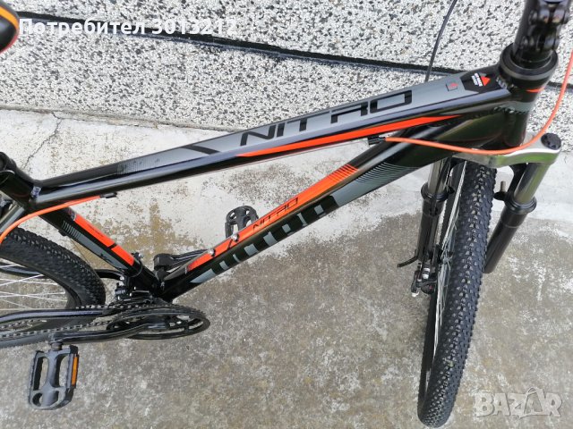 Велосипед ултра нитро 27,5 нови гуми много запазен , снимка 2 - Велосипеди - 40995158