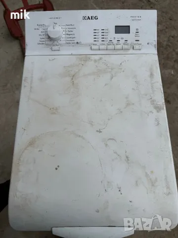 Пералня горно зареждане AEG за ремонт или за части, снимка 2 - Перални - 49503757