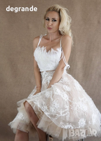 Бюстие с пера  , снимка 4 - Корсети, бюстиета, топове - 51861104